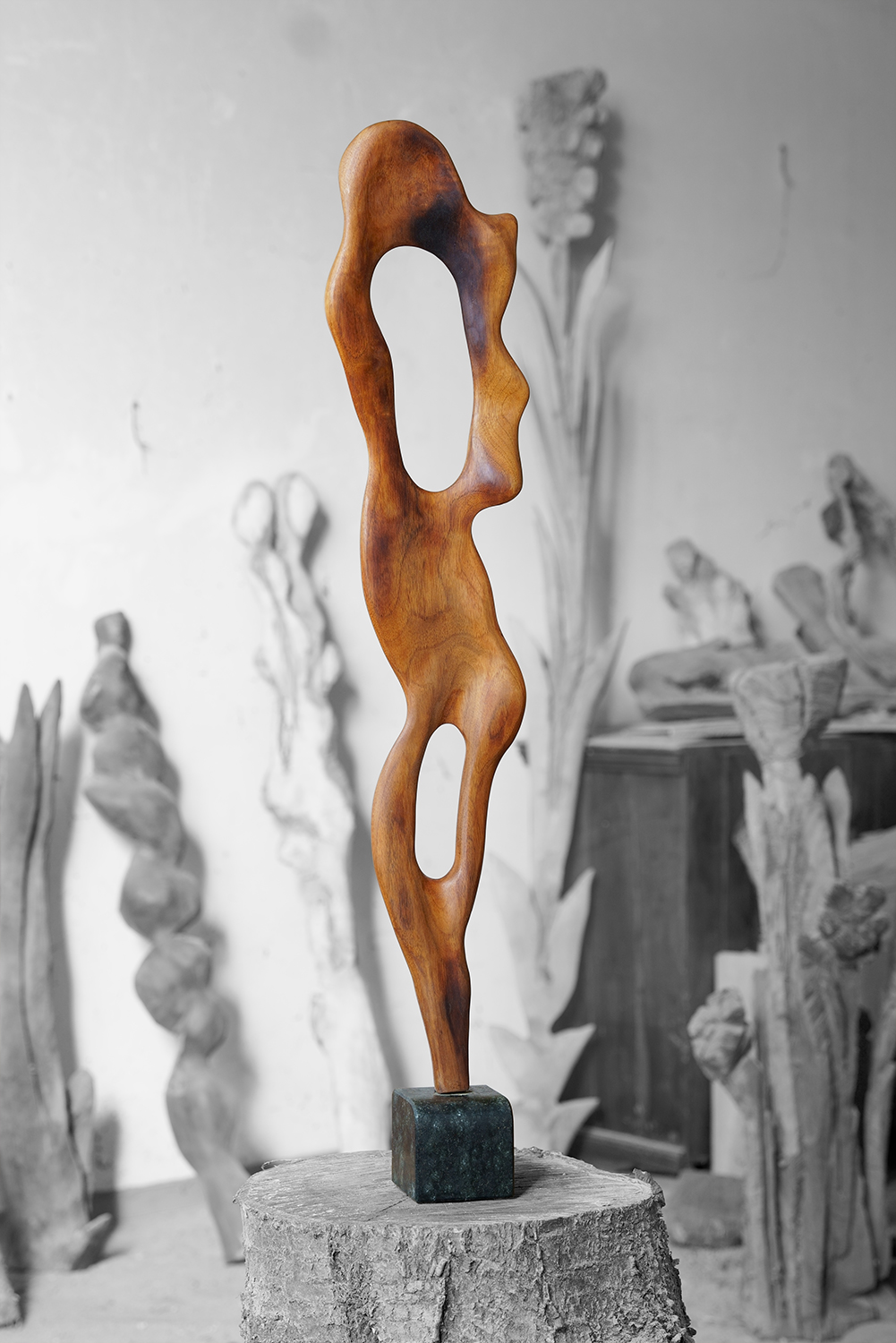 Fließende Form